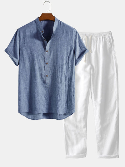 Dominica Short-Sleeve Set