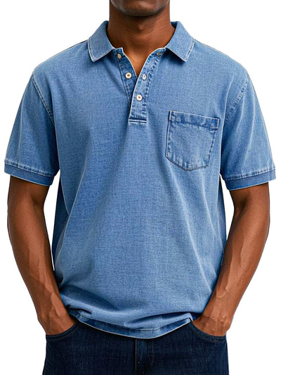 Oscar™ | Vintage casual polo shirt for men