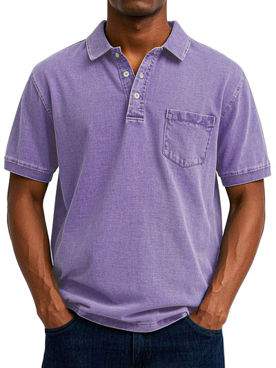 Oscar™ | Vintage casual polo shirt for men