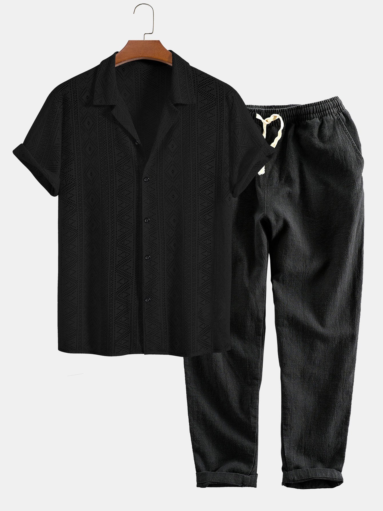 Short-Sleeved Malé Set