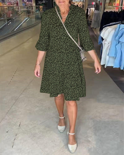 Leopard Print Dress