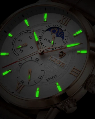 Lugano Elegant Waterproof Watch