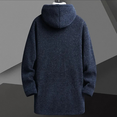Helsinki Wool Blend Knit Overcoat
