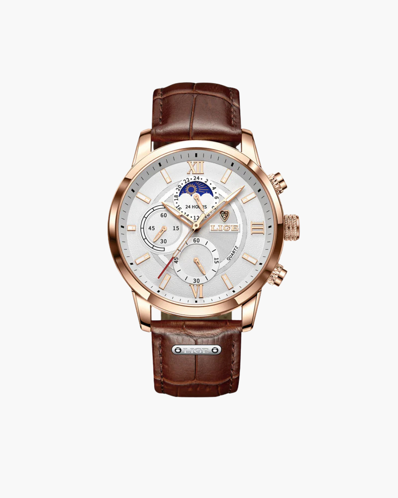 Lugano Elegant Waterproof Watch