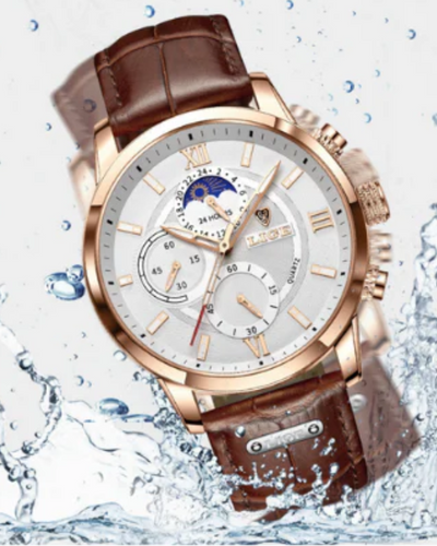Lugano Elegant Waterproof Watch