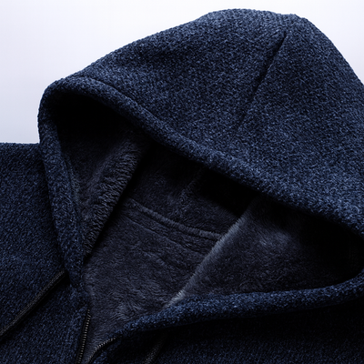 Helsinki Wool Blend Knit Overcoat
