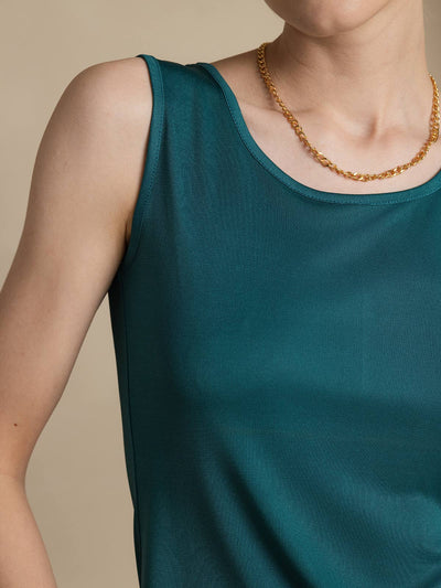 Silk Knitted Lounge Tank Top