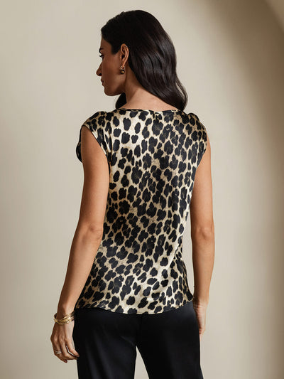 19Momme Silk Cap Sleeve Blouse