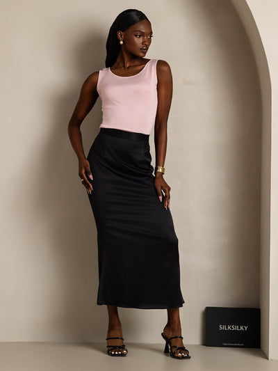 Silk Knitted Lounge Tank Top