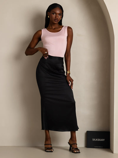 Silk Knitted Lounge Tank Top