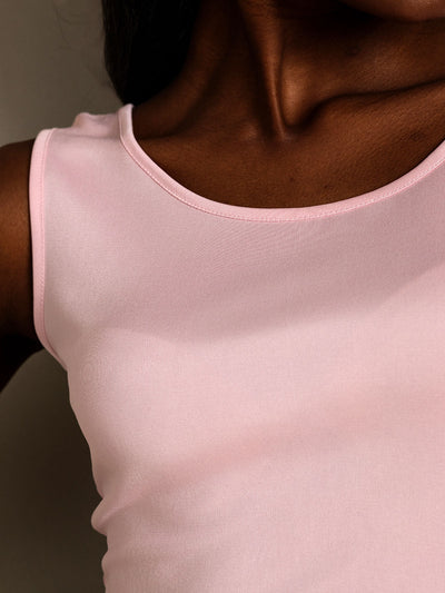 Silk Knitted Lounge Tank Top