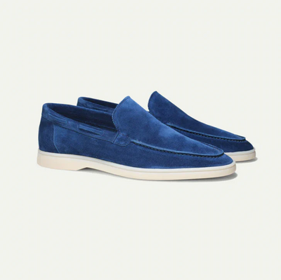 Old Money Classic Suede Loafers