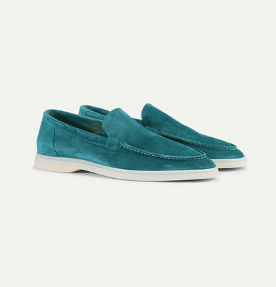 Old Money Classic Suede Loafers