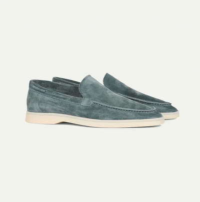 Old Money Classic Suede Loafers