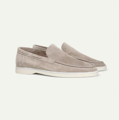 Old Money Classic Suede Loafers
