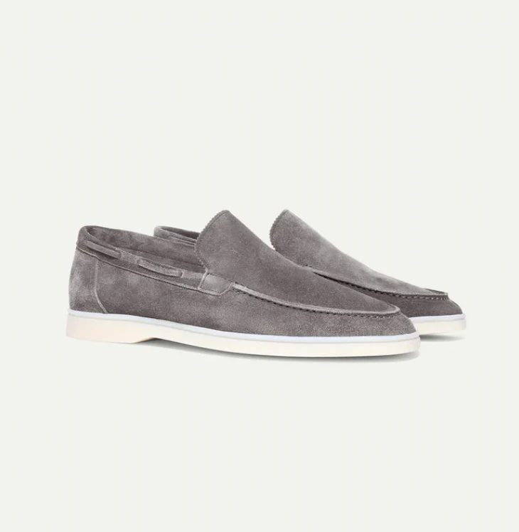 Old Money Classic Suede Loafers