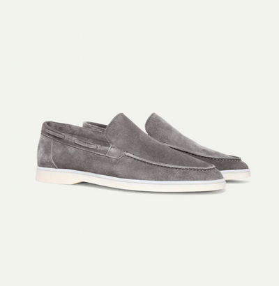 Old Money Classic Suede Loafers