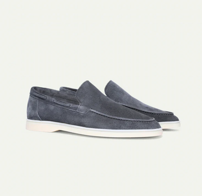 Old Money Classic Suede Loafers