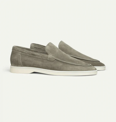 Old Money Classic Suede Loafers