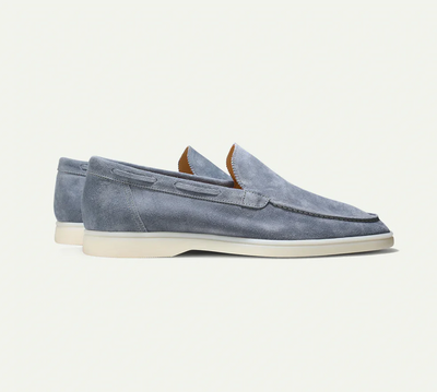 Old Money Classic Suede Loafers